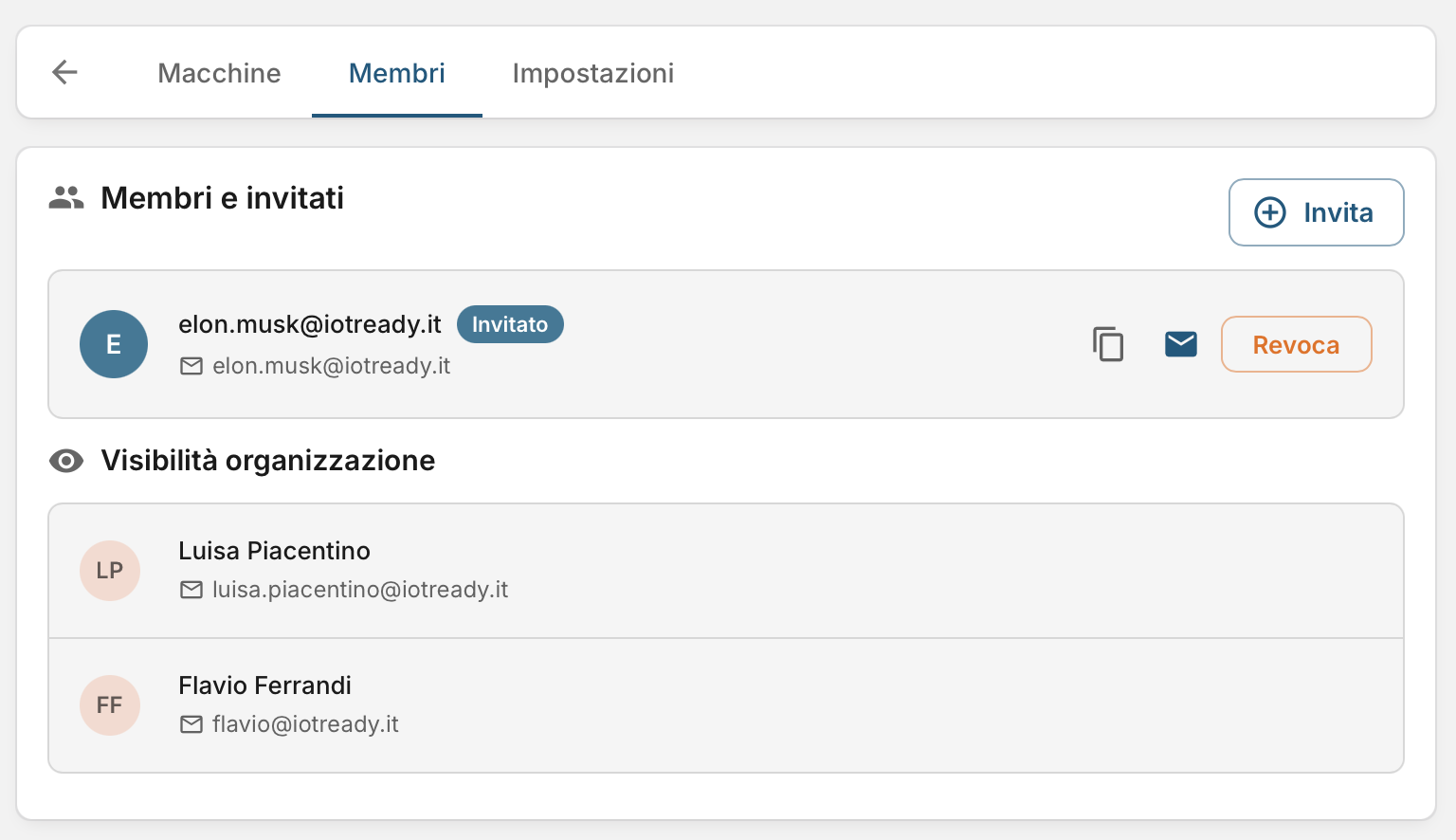 Organizza la flotta come serve a te e al tuo team
